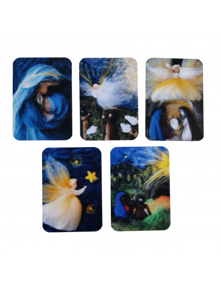 Decoratie kaartjes kerst