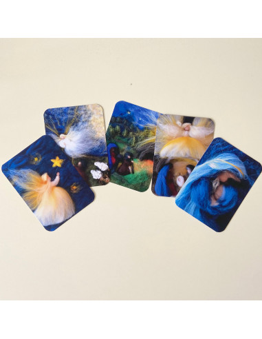 Decoratie kaartjes kerst