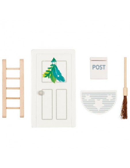 Kerst kabouterdeurtje