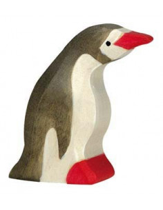 Kleine pinguin Holztiger