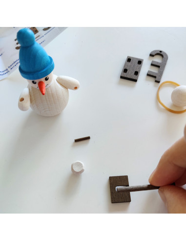 Sneeuwpop knutselset