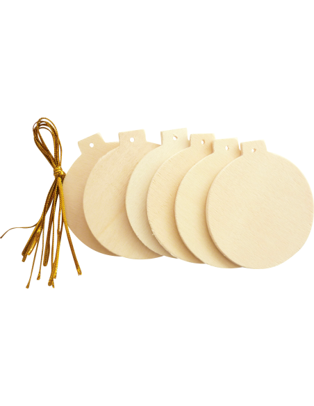 Knutsel kerstbal klein