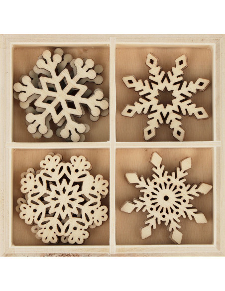 Sneeuwvlok figuur medium