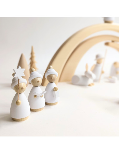 Kinderkoor modern wit