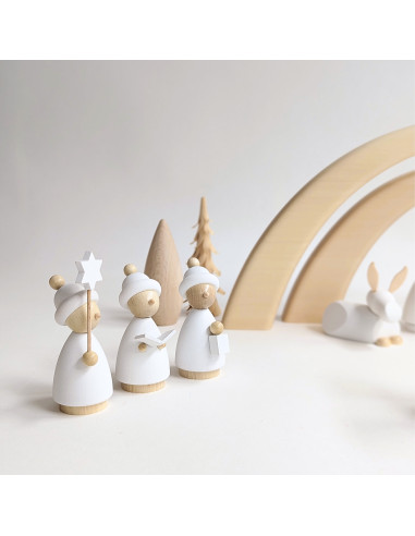 Kinderkoor modern wit