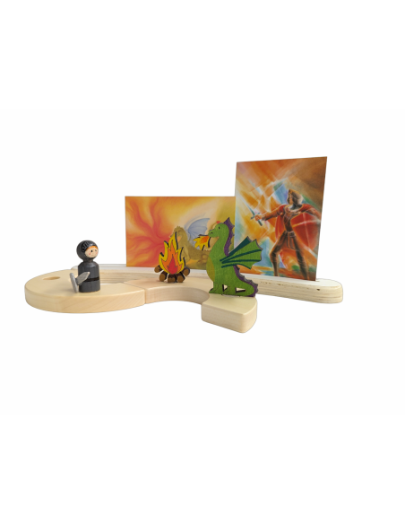 Kaartenboog half rond