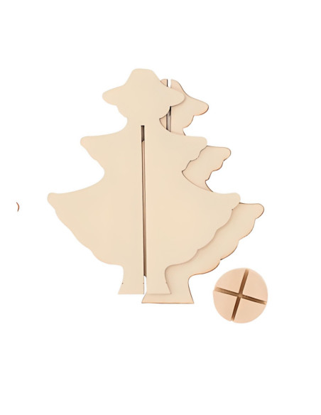 Kerstboom knutselset