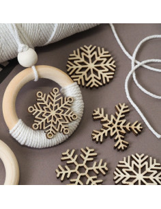 Mini figuurtjes sneeuwvlok 2