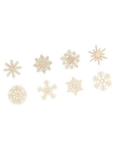 Mini figuurtjes sneeuwvlok