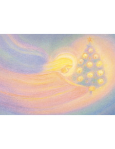 Ansichtkaart kerstengel Ruth Elsässer