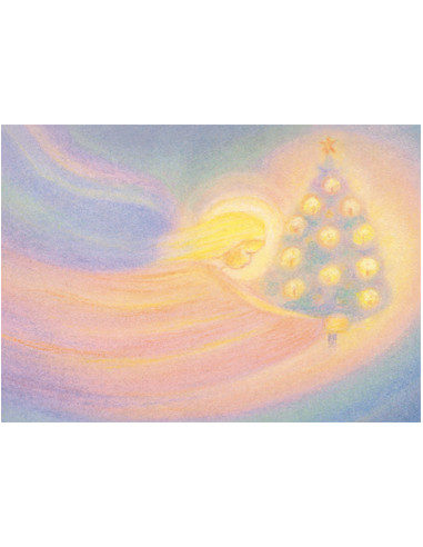 Ansichtkaart kerstengel Ruth Elsässer