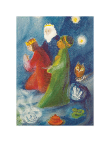 Ansichtkaart Drie Koningen Senta Stein