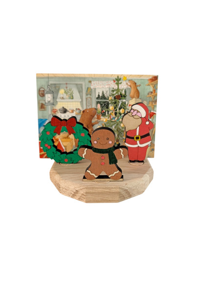 Kerstkrans steker