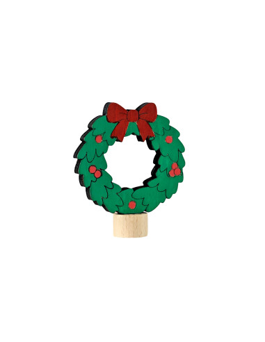Kerstkrans steker