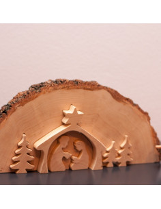 Kerststal Jozef en Maria groot 2