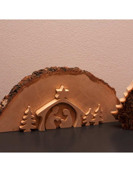 Kerststal Jozef en Maria groot