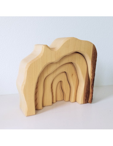Houten grot