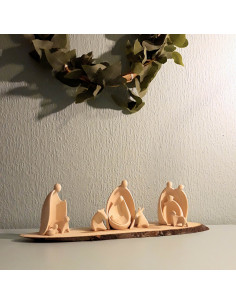 Kerststal gestileerd 2