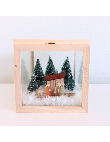 Kerststal miniatuur