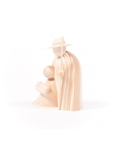 Kerststal geborgenheid