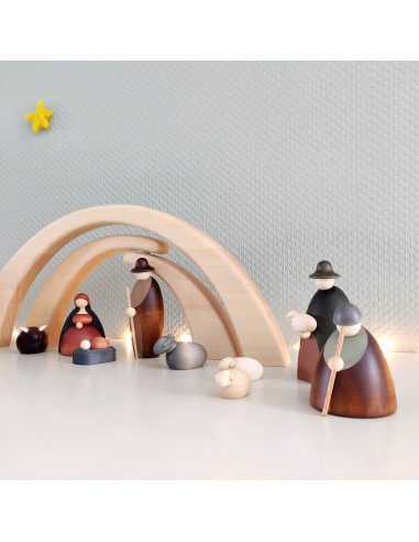 Design kerststal Bjorn Kohler