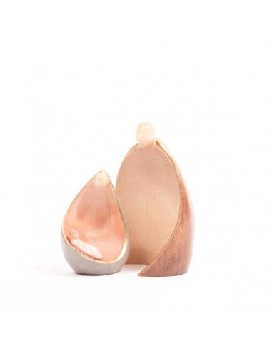 Jozef en Maria gestileerd