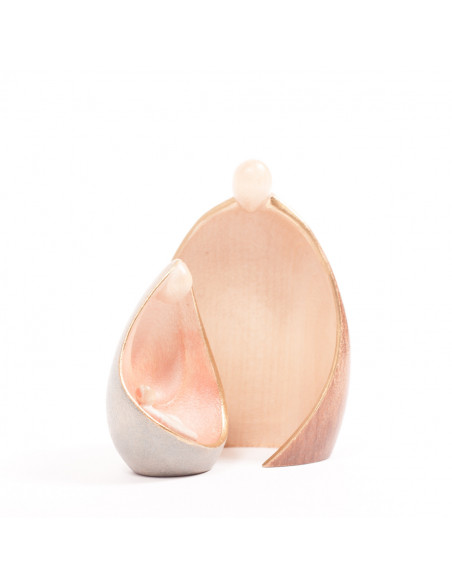 Jozef en Maria gestileerd