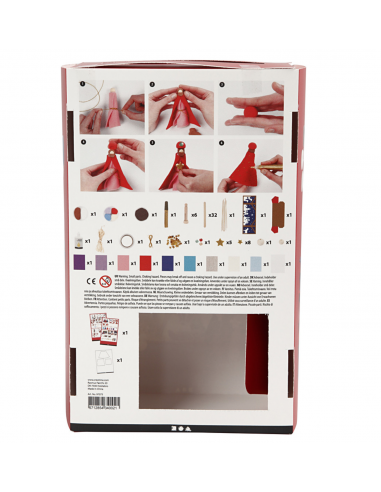 Knutsel kerststal compleet