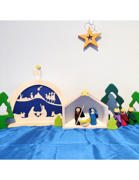 Kerst ster hout Kerst ster hout