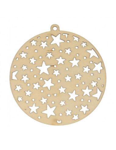 Kerstballen met sterren