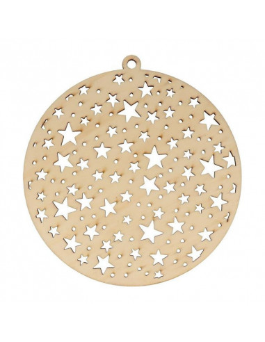 Kerstballen met sterren