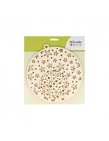 Kerstballen met sterren