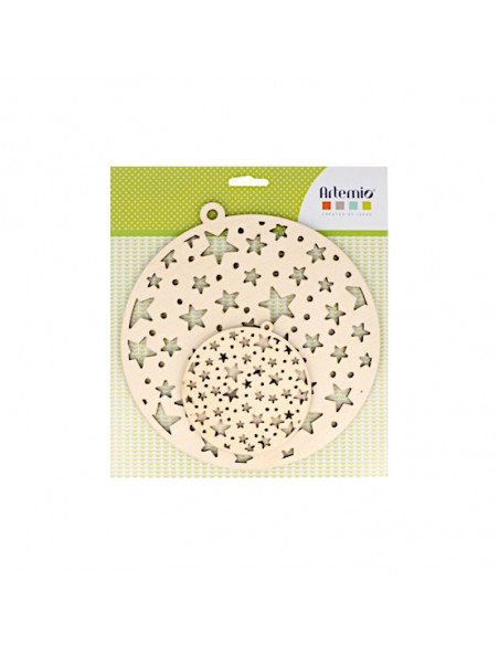 Kerstballen met sterren