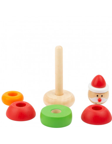 Stapeltoren kerstman