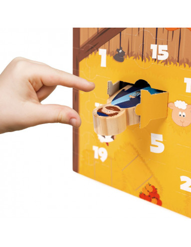 Kerststal adventskalender