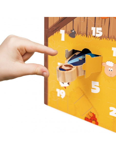Kerststal adventskalender Kerststal adventskalender