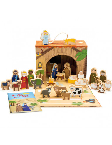 Kerststal adventskalender