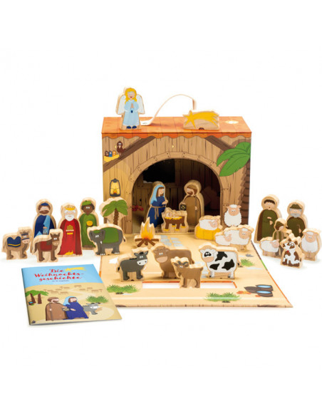 Kerststal adventskalender Kerststal adventskalender