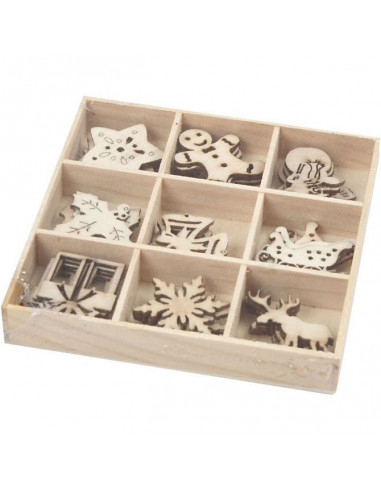 Mini figuurtjes kerst